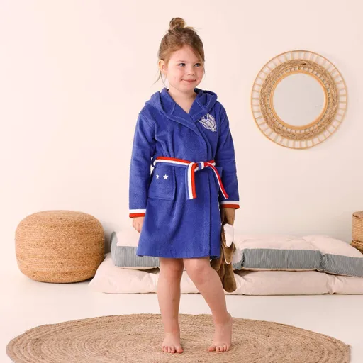 Detský župan z buklé froté zn. Colombine® s motívom futbalistu