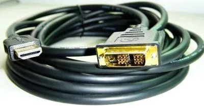 Kábel HDMI-DVI 5m, 1.3, M/M tienený, pozlátené kontakty