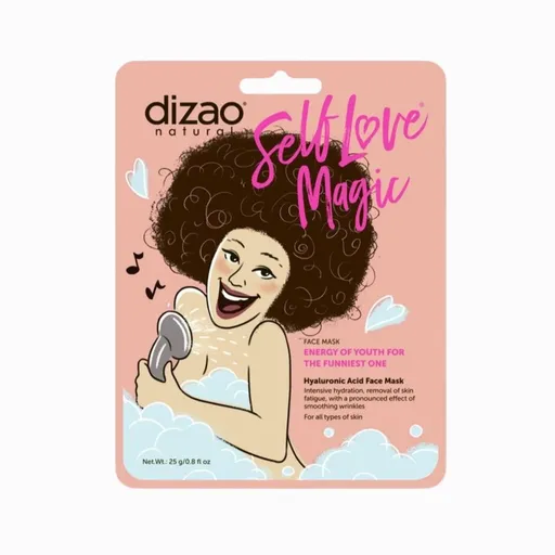 Pleťová maska hydratačná s kyselinou hyalurónovou - 25g - Dizao