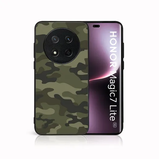 MY ART Ochranný kryt pre Honor Magic7 Lite 5G GREEN CAMO (235)