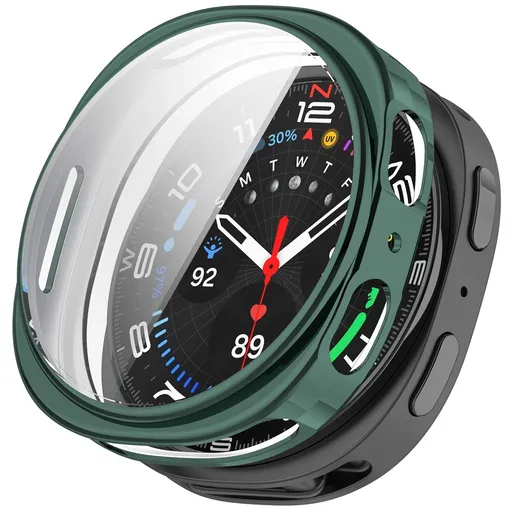 TPU FULL COVER Kryt pre Samsung Galaxy Watch8 40mm zelený