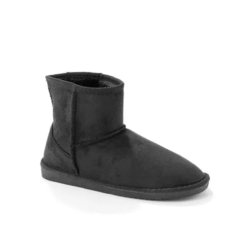 Nízke čižmy s imitáciou kožušiny