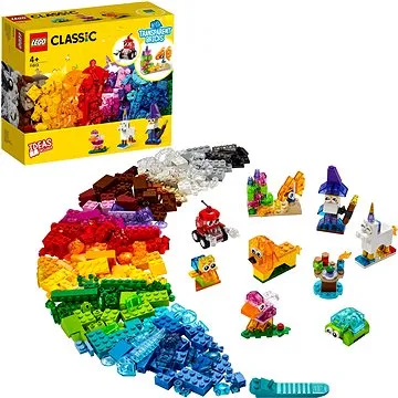 LEGO® Classic 11013 Priehľadné kreatívne kocky (5702016888720)