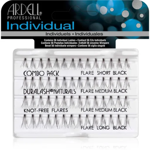 Ardell Individuals Combo Pack trsové nalepovacie mihalnice bez uzlíka