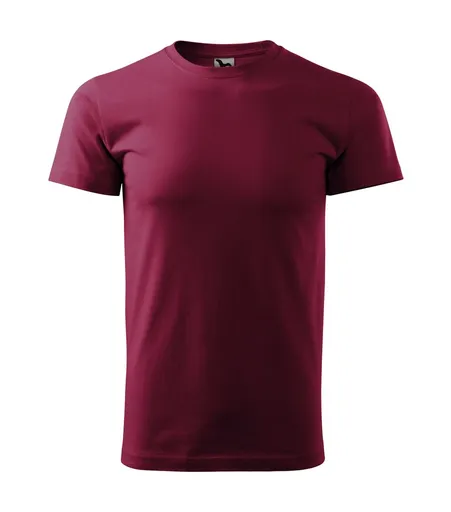 MALFINI Pánske tričko Basic - Garnet | XS