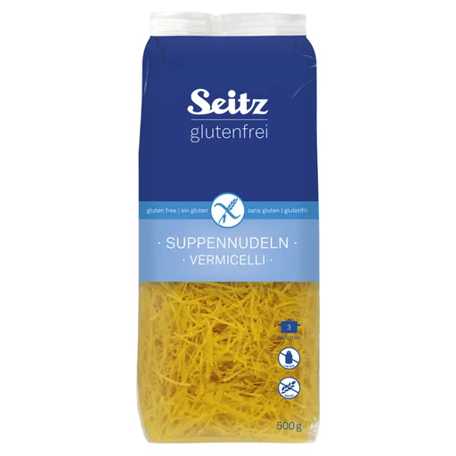 SEITZ Cestoviny Vermicelli polievkové rezance bez lepku 500 g