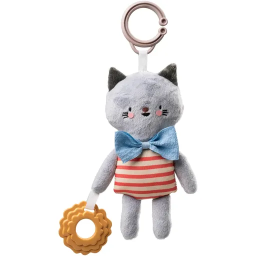 Taf Toys Activity Toy Clara The Cat kontrastná závesná hračka s hryzadielkom 0 m+ 1 ks