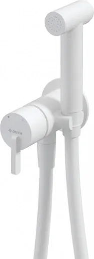 DEANTE - Silia bianco Bidetová batéria, podomietková, s bidetovou ručnou sprchou BQS_A34M