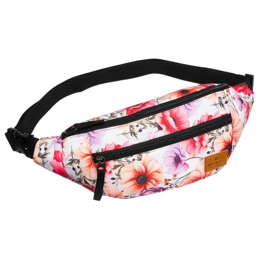 Priestranná dámska kapsička na bedrá alebo cez rameno