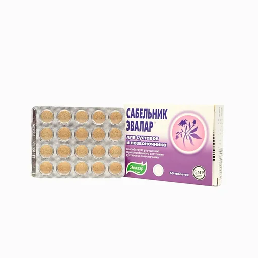 Nátržnica močiarna "sabelnik" - Evalar - 60 tabliet