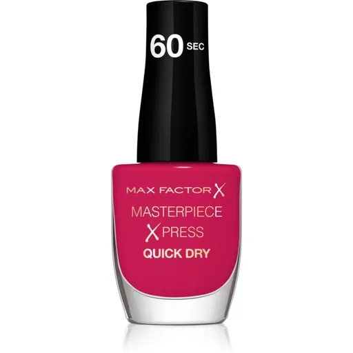Max Factor Masterpiece Xpress rýchloschnúci lak na nechty odtieň 250 Hot Hibiscus 8 ml
