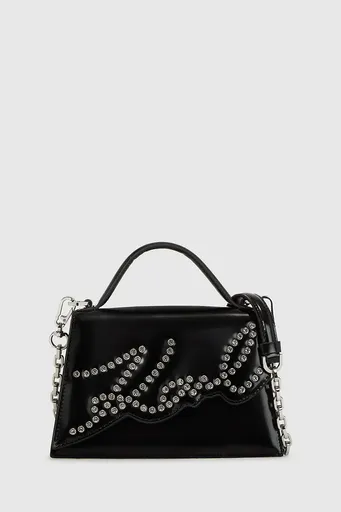 Kožená kabelka Karl Lagerfeld K/SIGNATURE