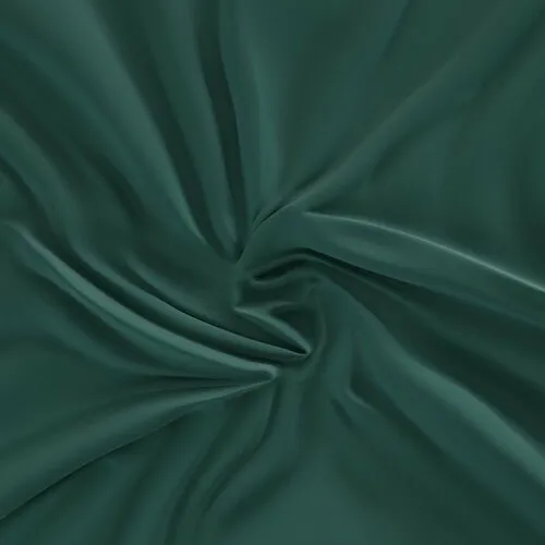 Kvalitex Saténové prestieradlo s gumou tmavozelená, 160 x 200 cm
