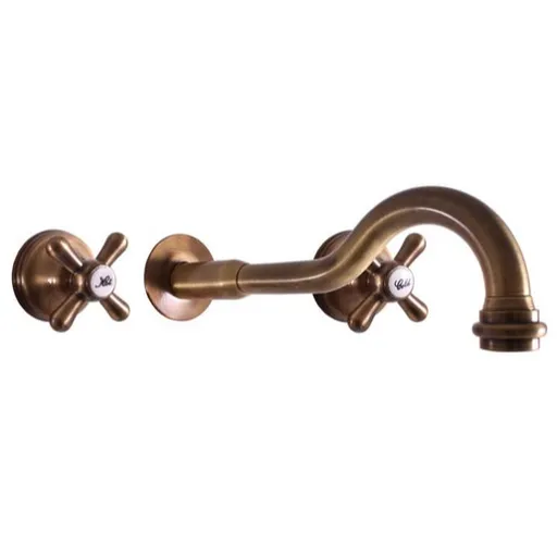 RAV SLEZÁK Morava umývadlová batéria vrátane podomietkového telesa stará mosadz MK131SM