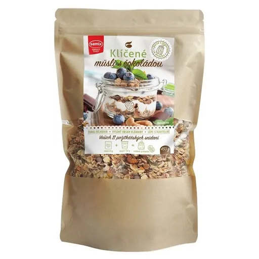 SEMIX Naklíčené müsli s čokoládou 450 g
