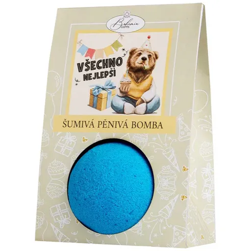 Bohemia Gifts & Cosmetics Jedem Bomby Všechno Nejlepší bomba do kúpeľa 110 g