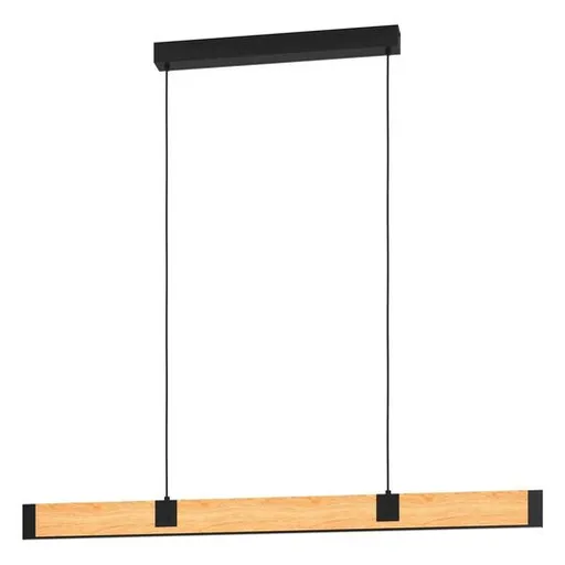 LED závesné osvetlenie Eglo CAMINARRO čierna 390225