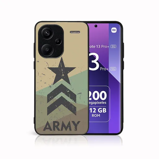MY ART Ochranný obal pre Xiaomi Redmi Note 13 Pro+ 5G ARMY (236)