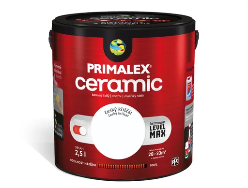 PRIMALEX CERAMIC - Umývateľná interiérová farba 2,5 l anglický grafit