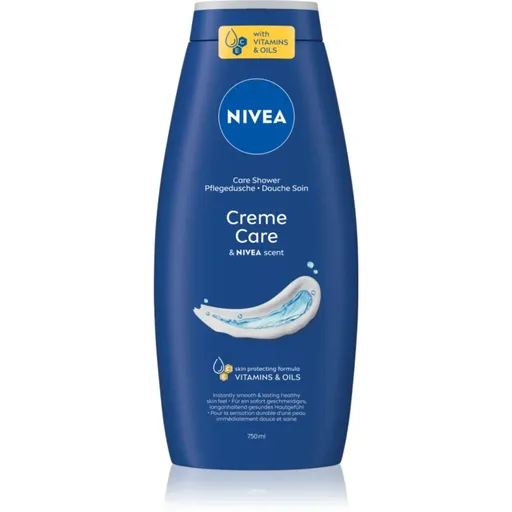 NIVEA Creme Care upokojujúci sprchový gél maxi 750 ml
