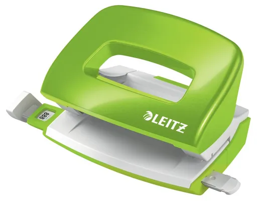 LEITZ Mini dierovač NeXXt 5060, zelená