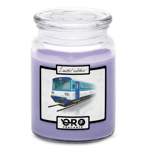 Sviečka 810 modrá (Vôňa sviečky: Levanduľa)