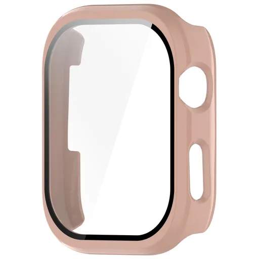 PC FULL COVER Plastový kryt so sklom pre Huawei Watch D2 ružový