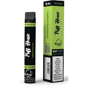 Puff House Green Apple Ice 20 mg 800 poťahov 1 ks