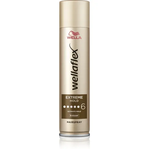 Wella Wellaflex Extreme Hold lak na vlasy s extra silnou fixáciou pre prirodzenú fixáciu 250 ml