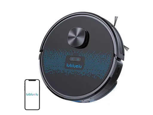Vysávač robotický LUBLUELU SL60D Black Tuya
