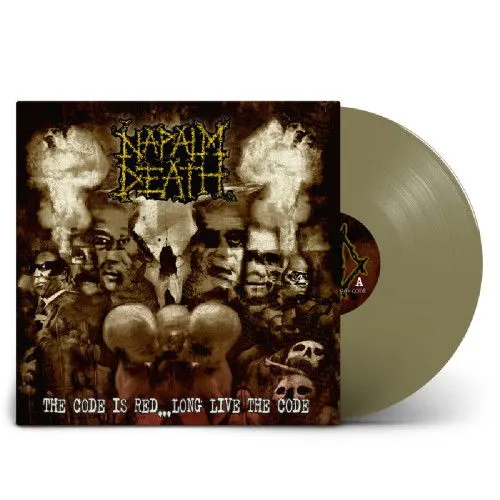 Napalm Death The Code is Red Gold LTD. 1 LP
