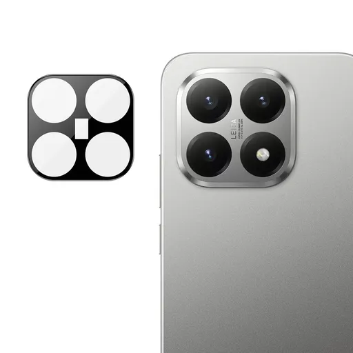 IMAK FULL COVER Sklo pre fotoaparát Xiaomi 15T BLACK