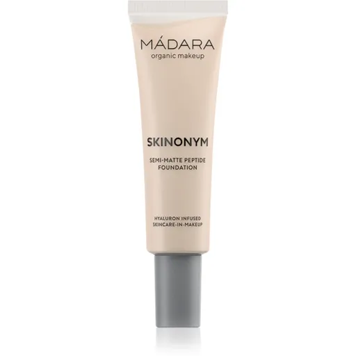 MÁDARA Skinonym Semi-Matte Peptide dlhotrvajúci make-up s peptidmi odtieň #15 Stone 30 ml