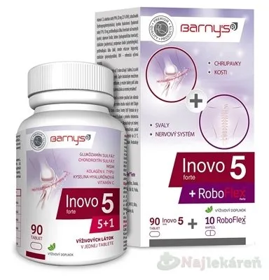 Barny's Inovo 5 Forte + RoboFlex 90 ks + 10 ks