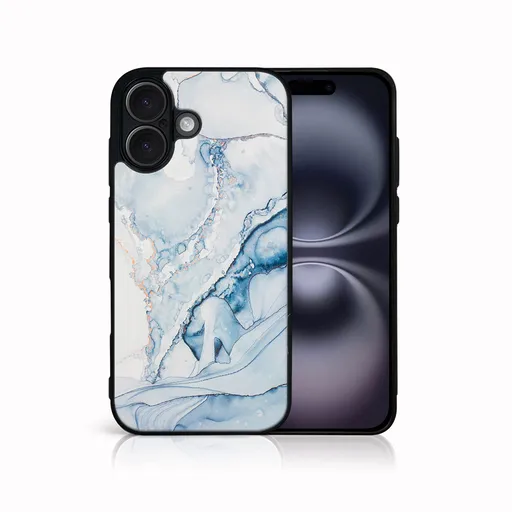 MY ART Ochranný kryt pre Apple iPhone 16 LIGHT BLUE (149)