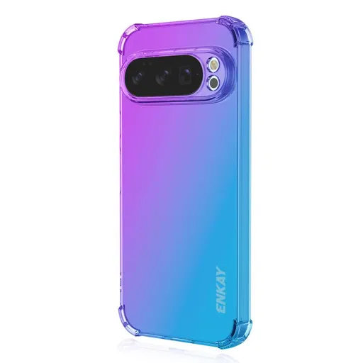 ENKAY GRADIENT Ochranný obal pre Google Pixel 10 / Google Pixel 10 Pro PURPLE BLUE