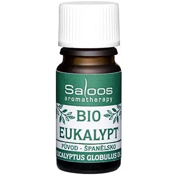 Saloos 100 % BIO prírodný esenciálny olej Eukalyptus 5 ml (8594031322849)