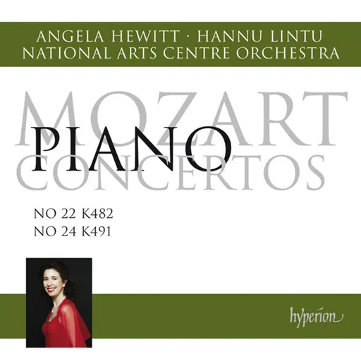 Angela Hewitt, MOZART: PIANO CONCERTOS NOS 22