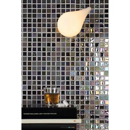 Sklenená mozaika Mosavit Sundance negro 30x30 cm mat / lesk SUNDANCENE