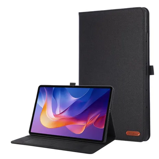 FABRIC Zaklápací kryt pre Xiaomi Redmi Pad 2 Pro čierny