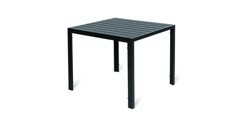Elvisia Záhradný hliníkový stôl BRISA | antracit 100 x 100 cm