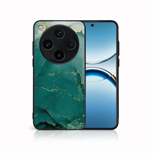 MY ART Ochranný kryt pre Oppo Find X8 Pro 5G GREEN MARBLE (145)