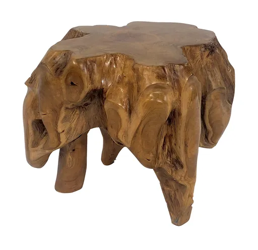 DEOKORK Teakový stolík BRANCH VII