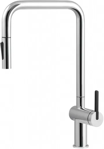 DEANTE - Momi chrómová kuchynská batéria, s výsuvnou hubicou BKM_073N