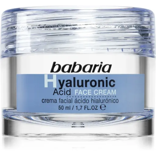Babaria Hyaluronic Acid hydratačný krém na tvár 50 ml