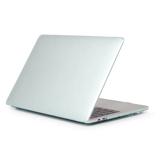 CRYSTAL Plastový kryt pre Macbook Air 13 (M2 / M3 / M4) A2681 / A3113 / A3240 zelený