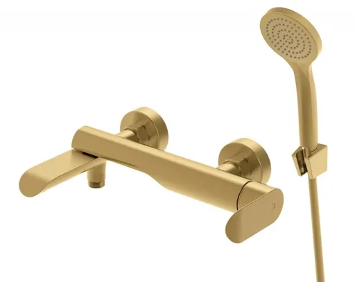 Rubineta - Vaňová batéria ULTRA U-10/K NEW GOLD s príslušenstvom OLBAU1KPGD8