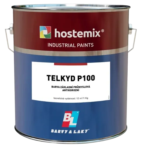 BARVY A LAKY TELURIA TELKYD  P100 - matná syntetická základná farba 25 kg 0110 - šedá