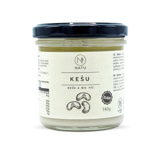 NATU Kešu krém 140 g