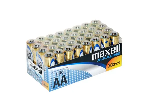 MAXELL Alkaline AA 32ks 4902580731311
